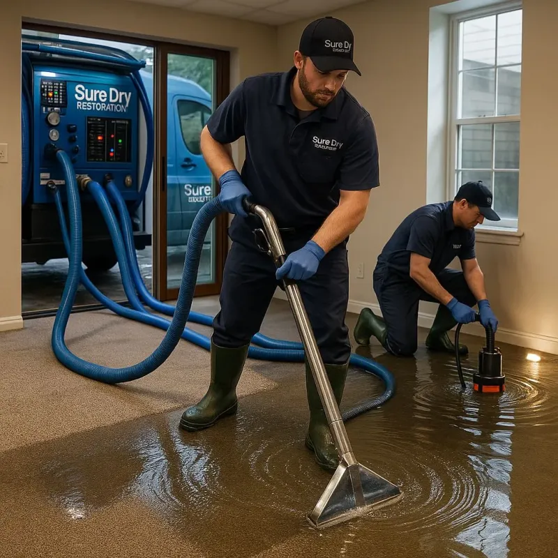 Water Extraction and Removal process in Dellwood, MN